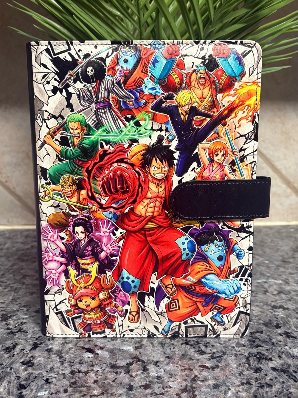 One Piece Anime Custom A5 Binder w/50 lined Paper included